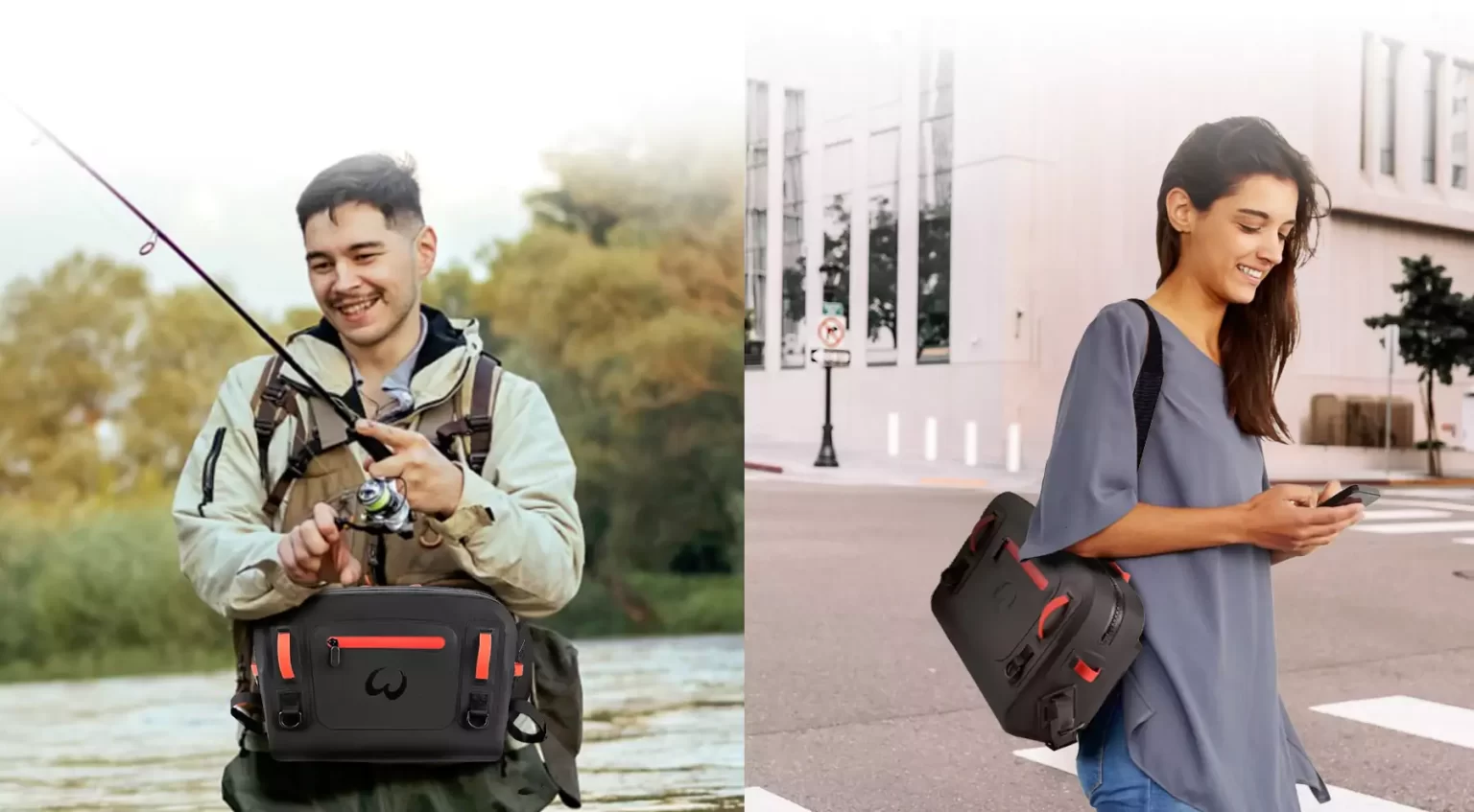 waterproof wading waist pack OEM