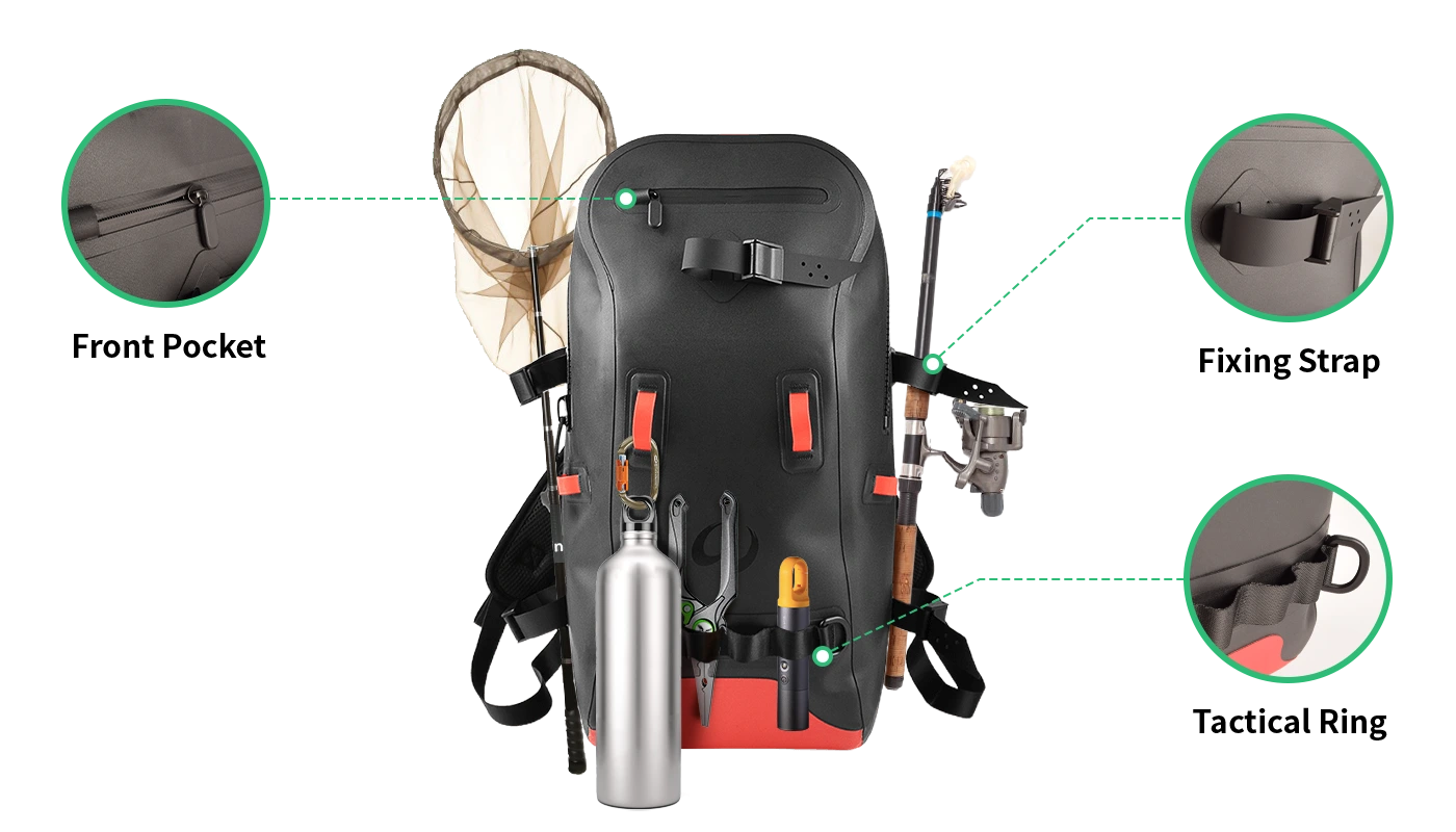 modular fishing backpack supplier