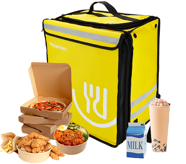 branded delivery bags for dessert shops