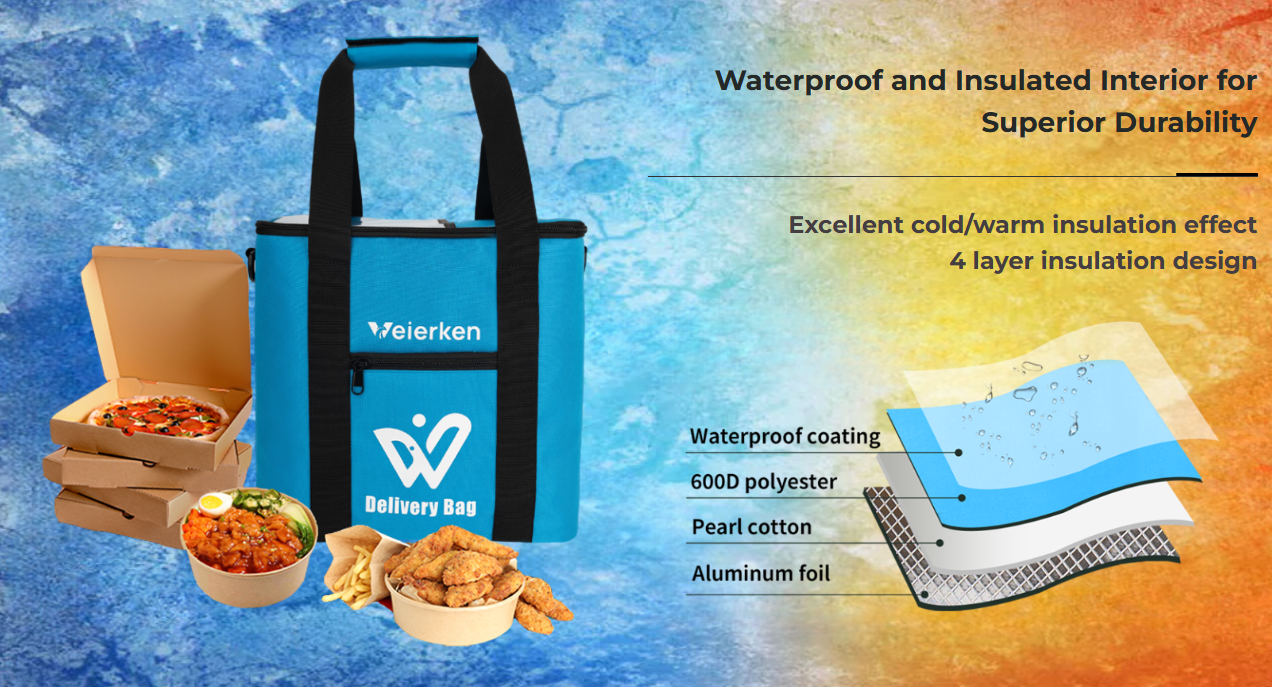 insulated bags for diet meal delivery