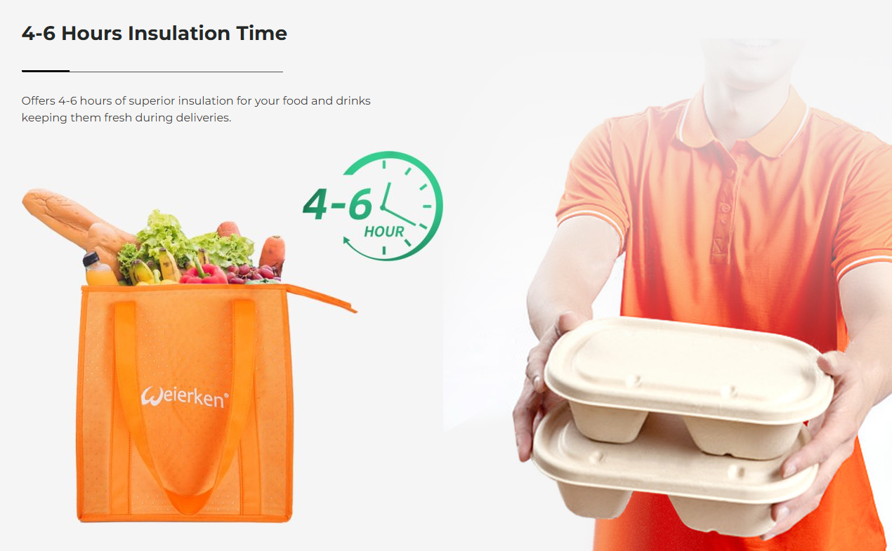 custom fitness meal delivery bags