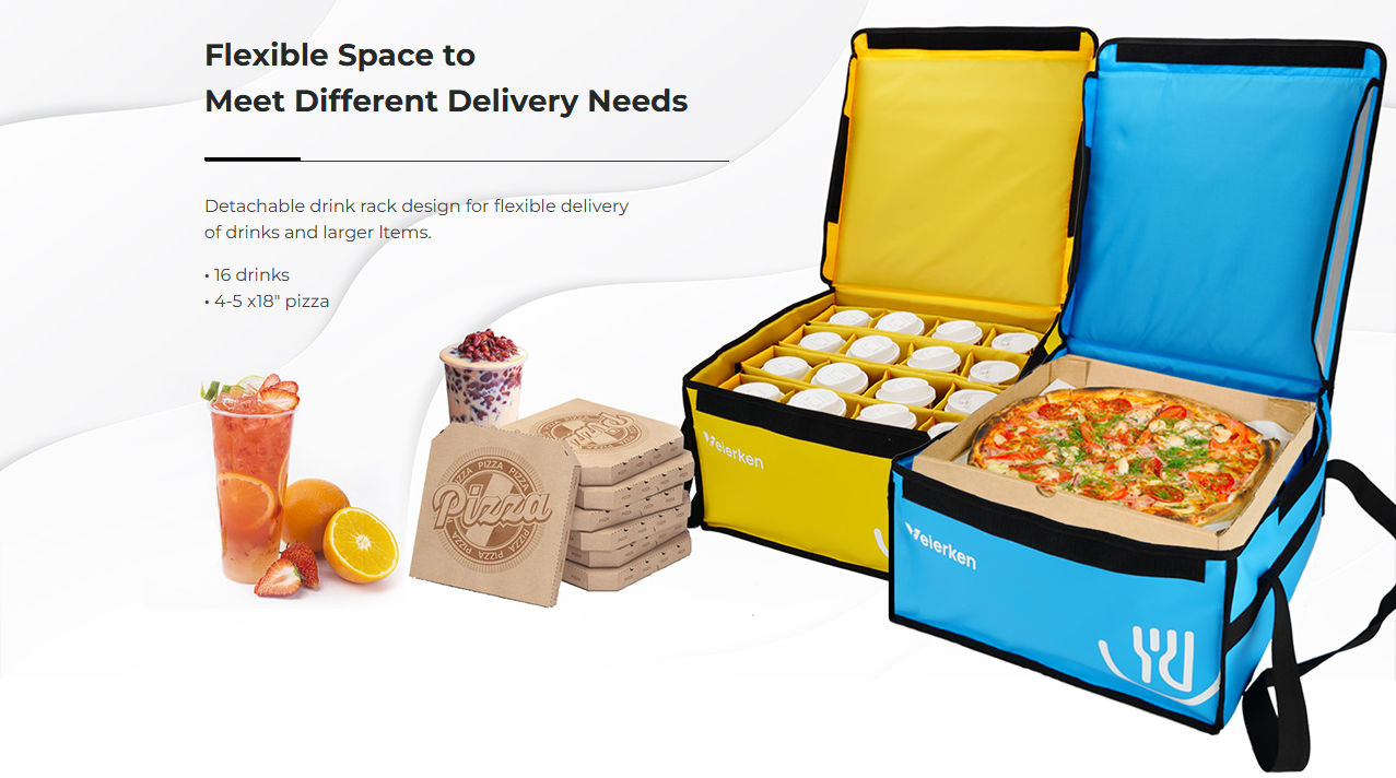 bulk insulated bags for delivery fleets