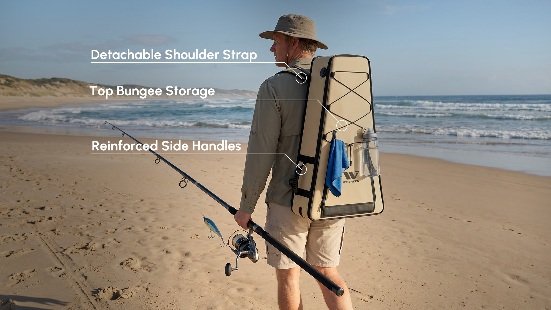 boat fishing gear bag manufacturer