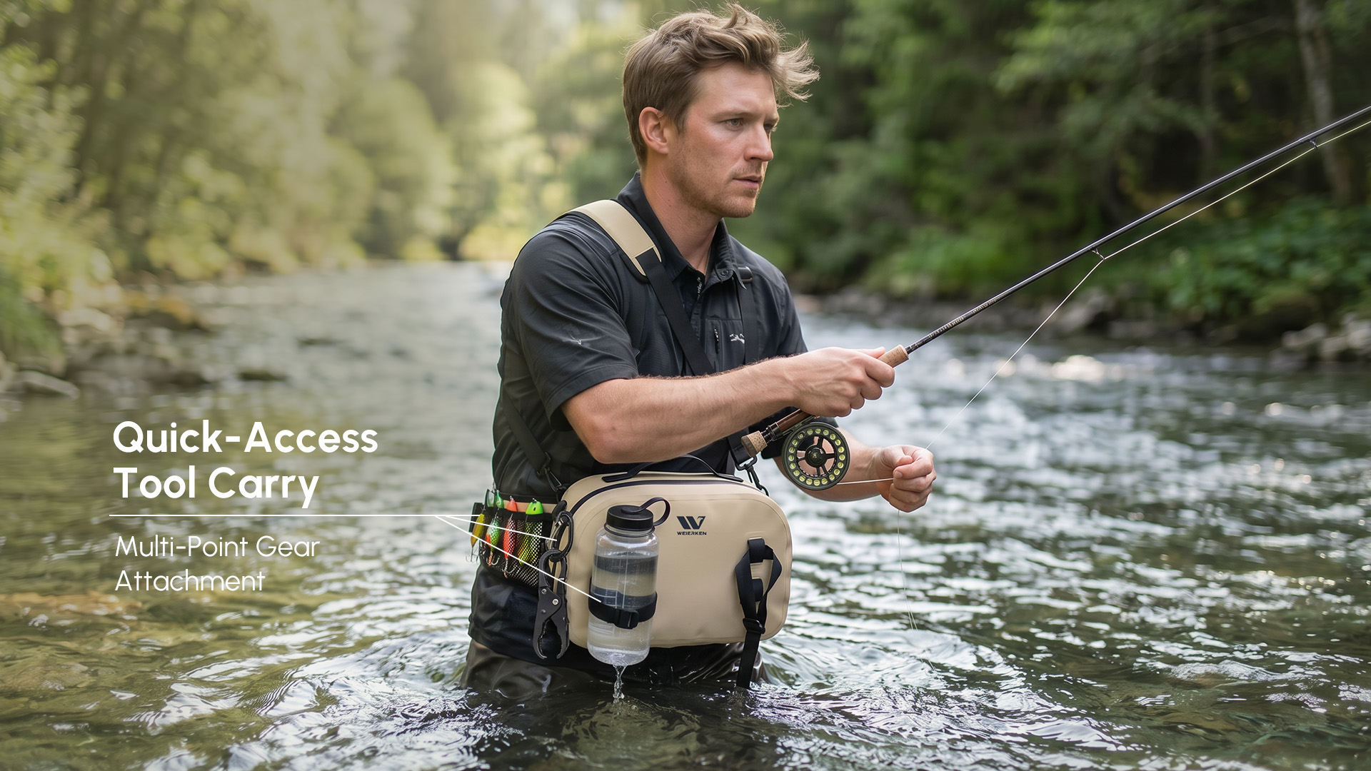 fly fishing gear bag supplier