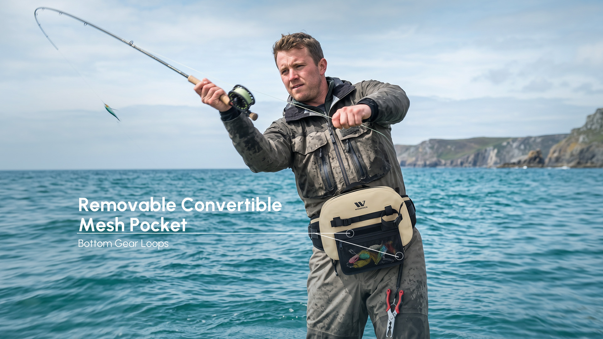 fly fishing gear bag supplier