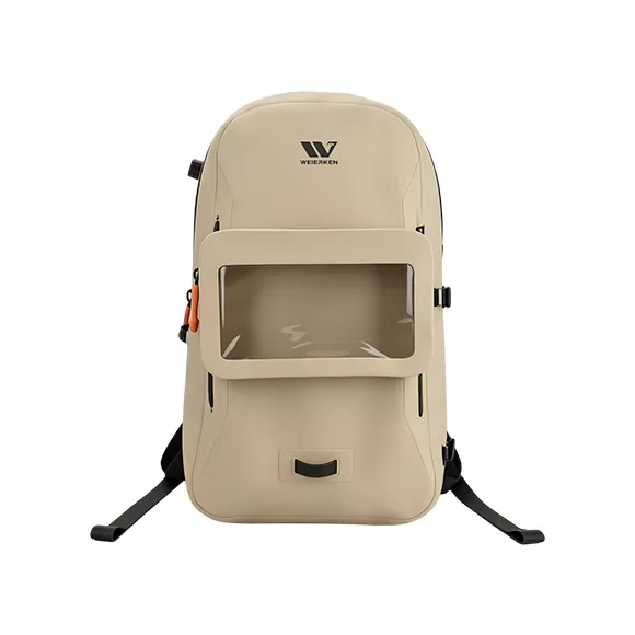 30L IPX7 WATERPROOF BACKPACK WITH DETACHABLE MAGNETIC FRONT POUCH W12-26SS