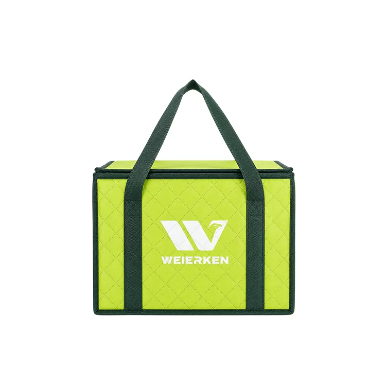 FOLDABLE QUILTED INSULATED DELIVERY TOTE DBS40