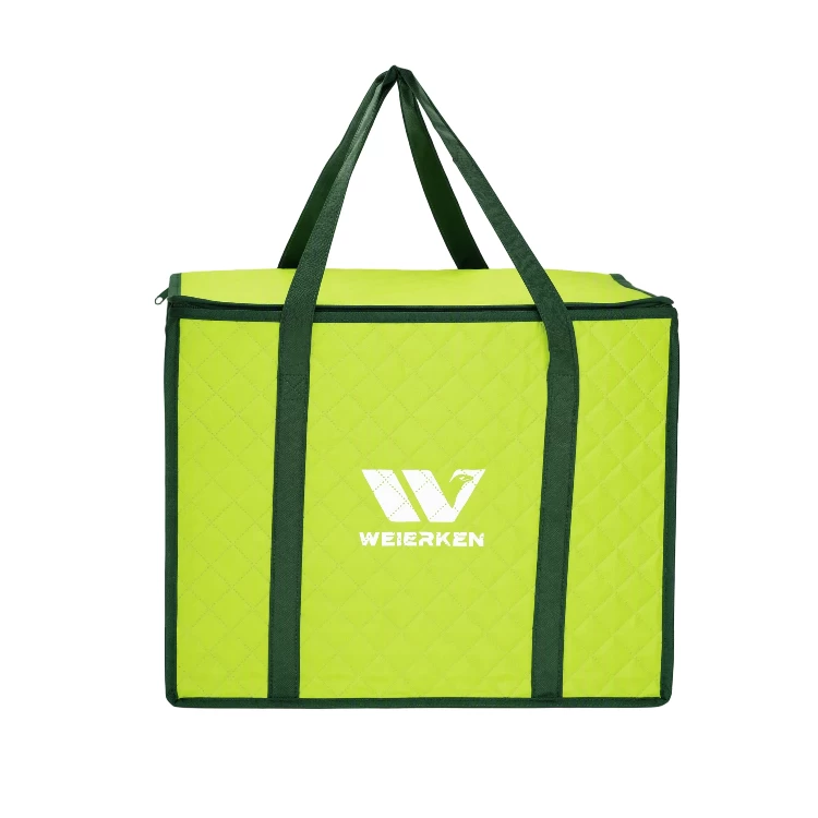 WIDE-CAPACITY FOLDABLE INSULATED DELIVERY TOTE DBS43