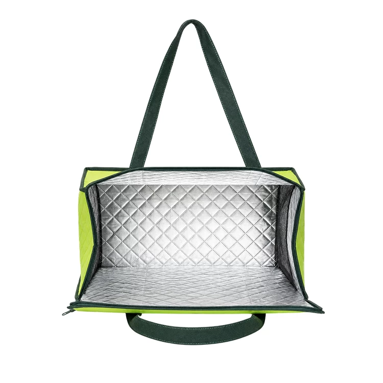 WIDE-CAPACITY FOLDABLE INSULATED DELIVERY TOTE DBS43 4