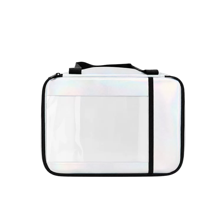 TALL IRIDESCENT INSULATED DELIVERY BAG WITH LABEL POCKET DBS45 2
