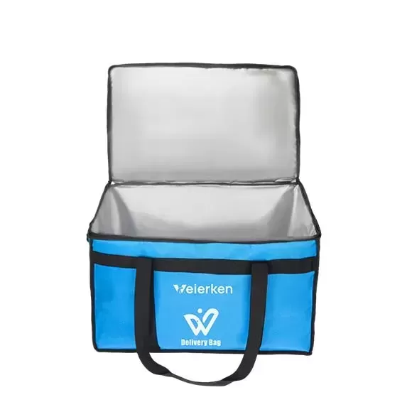 Insulated Food Delivery Bag with Cup Holders DBS10 5