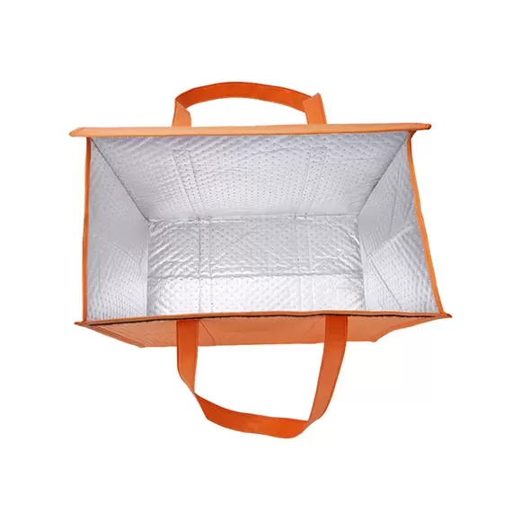Large Capacity Non-Woven Delivery Bag With Visible PVC Pocket DBS21 3