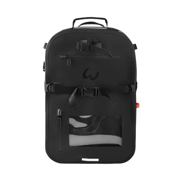 Waterproof Bag with Transparent Front Pocket and IPX7 Rating for Swimming Gear WBS06
