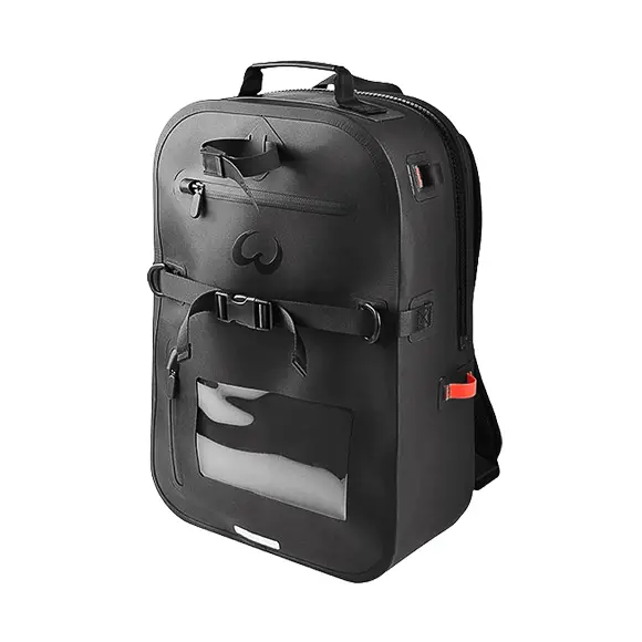 Waterproof Bag with Transparent Front Pocket and IPX7 Rating for Swimming Gear WBS06 2