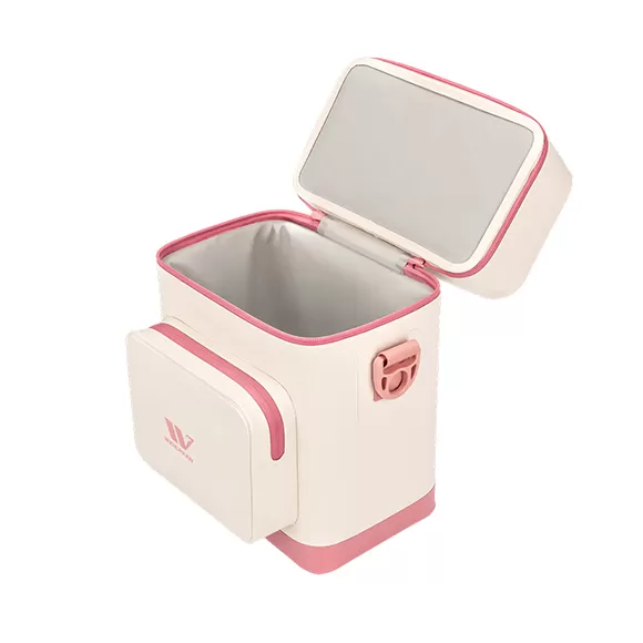 3L/8-CAN ROLL-TOP DUAL-COMPARTMENT COOLER BAG C08-26SS 4