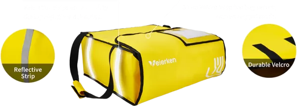 insulated pizza delivery bags wholesale