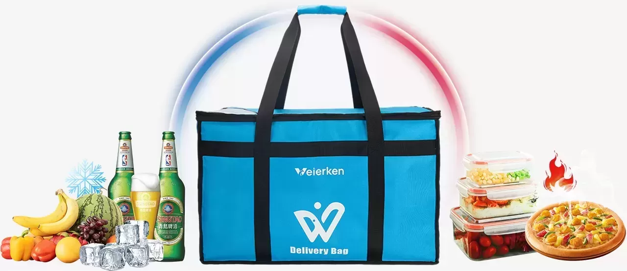Thermal Tech Inside a Grocery Delivery Bag Factory